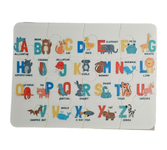 Animal Alphabet Puzzle