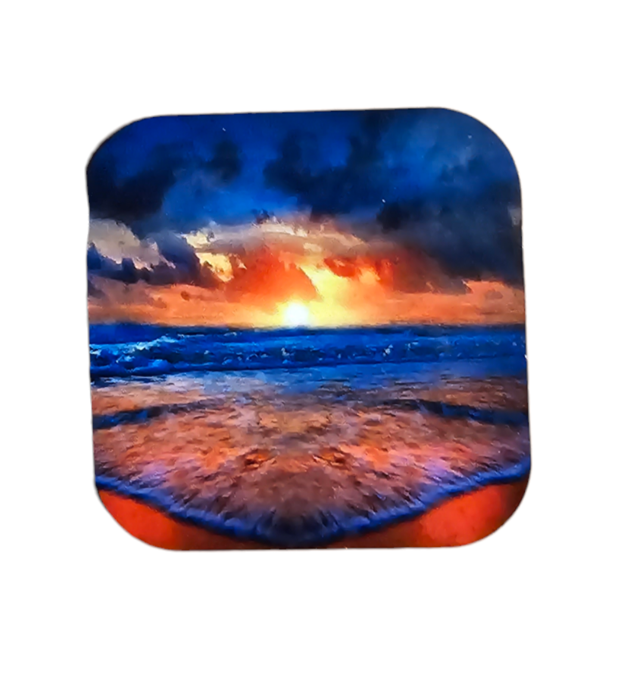 Beach Sunset Magnet